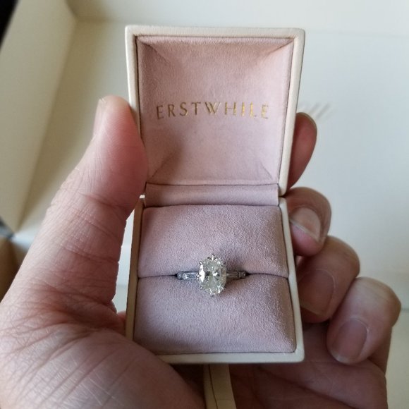 Vintage Engagement Ring by Erstwhile - Picture 10 of 11